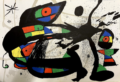 Joan miro lithographie - joan,