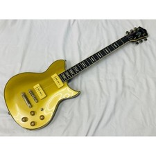 Guitare électrique Washburn W166PROG Gold Top utilisée du Japon avec étui souple