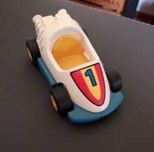Playmobil vintage 1993 Geobra voiture course f1 formule 1