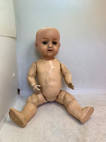 Ancienne poupee porcelaine - ancienne, en