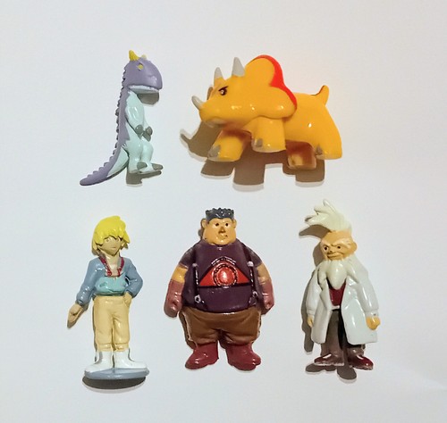 Dinosaur king figurines set - dinosaur,