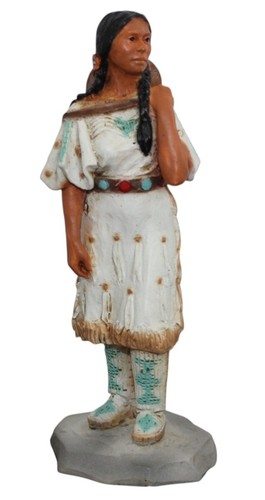 Figurine indienne femme - indienne,