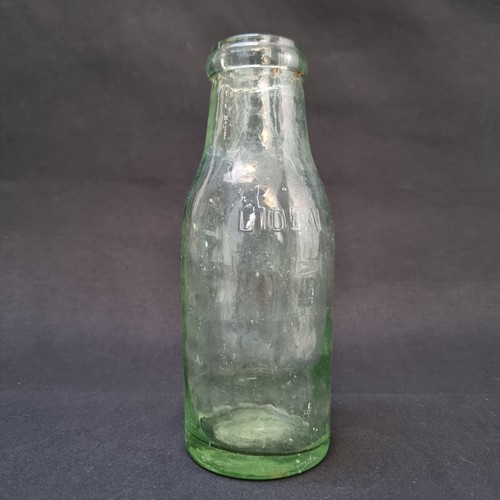 Bouteille ancienne lait - bouteille,