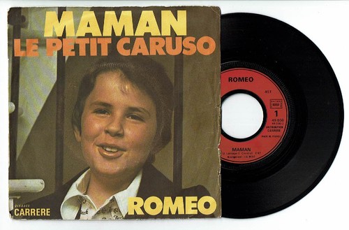 Romeo disque vinyle tours - disque, 45