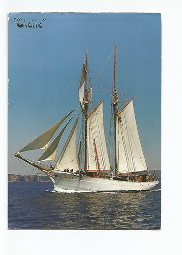 Modern postcard sailing - modern, ship