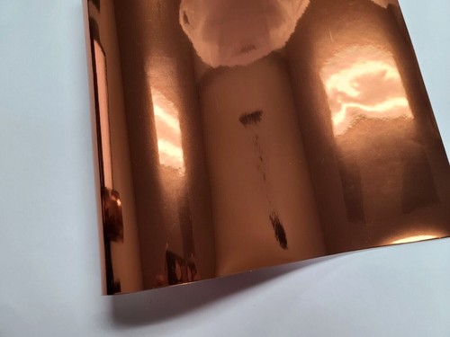Chrome copper orange rose - chrome,