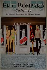 Affiche ERIC BOMPARD Cachemire