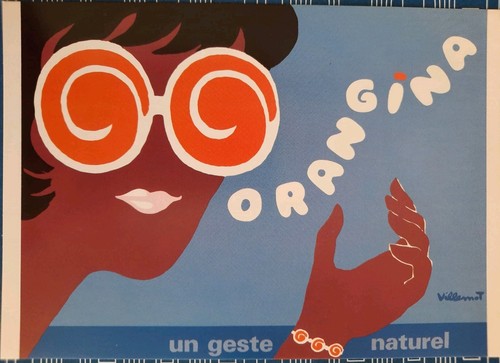 Orangina carte postale - carte,