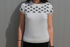 HERMES Pull Cachemire manches