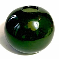 Henry Dean Signé VASE Verre