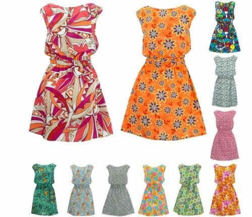 Extensible taille robe midi - robe,