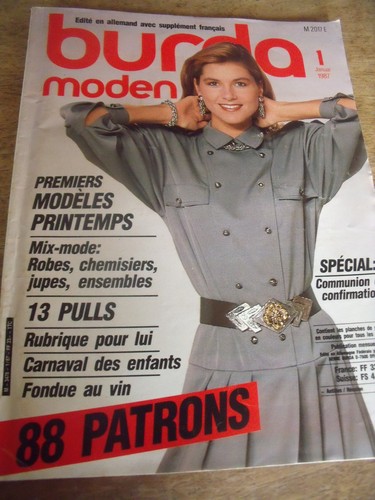 Magazine burda moden mix mode - burda,