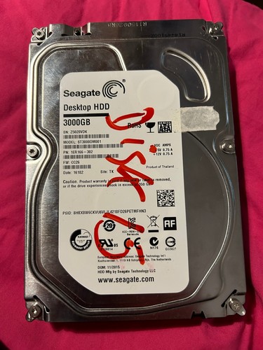 Disque dur seagate desktop hdd - disque,
