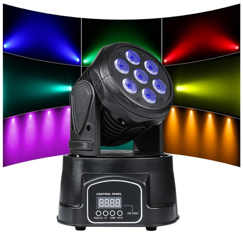 Zkymzl moving head light - light, 7x12w
