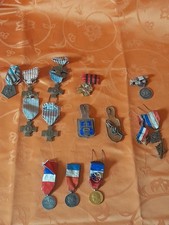 militaria lot d'insignes