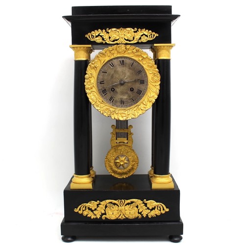 Horloge pendule portique - horloge,