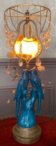 Superbe lampe oiseaux - lampe, &