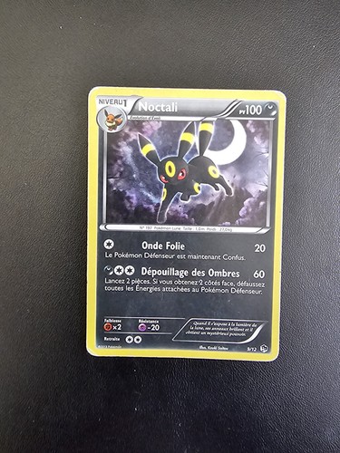 Carte pokémon noctali - pokémon, 9/12