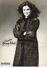 PUBLICITE ADVERTISING  1982   SPRUNG FRERES  boutique fourrure