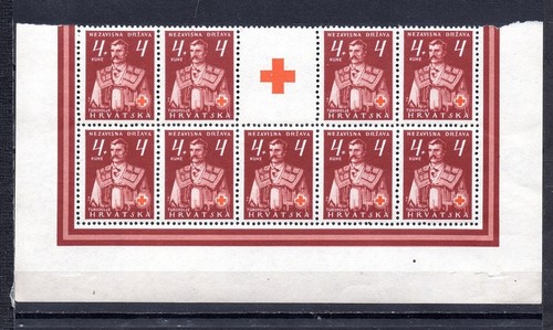 Bloc timbres croatie 1941 - bloc, 9