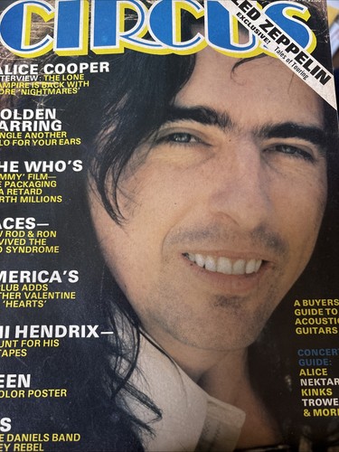 Circus magazine mai 1975 alice - circus,
