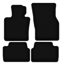 Tapis de sol en velours noir pour Mini Cooper F55 année 2014- set 4 pièces