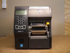 Zebra ZT410 DT/TT 203dpi LAN USB Label Printer Rewinder - 1 800 500 IN SMALL ...