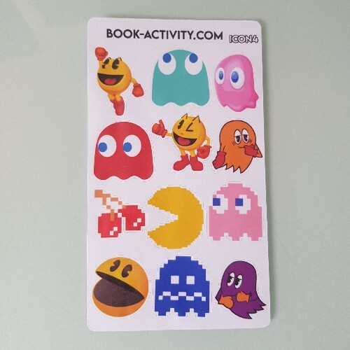 Stickers pacman cm - stickers,