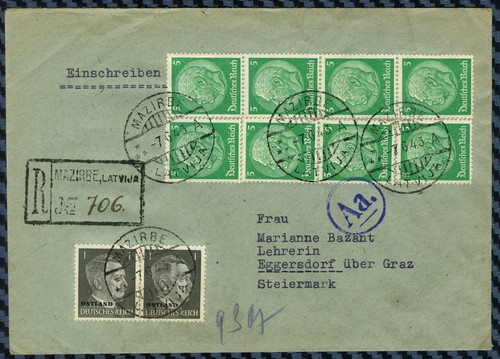 Ww2 lettonie s occupation - -,