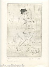 POILLERAT GILBERT GRAVURE NU