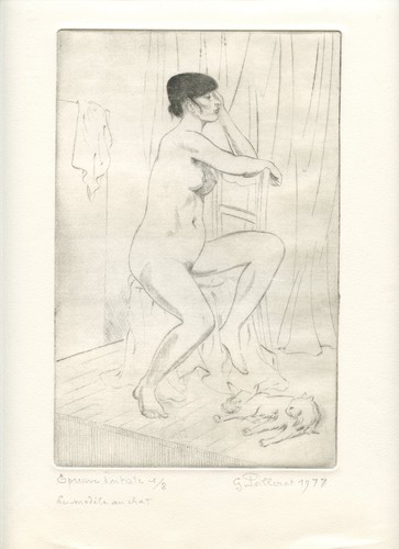 Poillerat gilbert gravure - gilbert, nu
