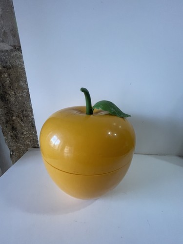 Sceau glaçons pomme jaune - sceau, à
