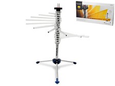 Marcato Tacapasta Noir, Argent Polycarbonate Grille Pour Sécher Les Pâtes