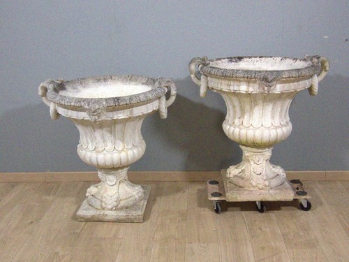 Paire grands vases de - paire,