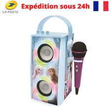 Enceinte Tendance Bluetooth Portable avec Micro et Effets Lumineux