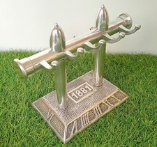 Porte-clés en métal support d'entrée porte-clés métal 5 crochets présentoir r...