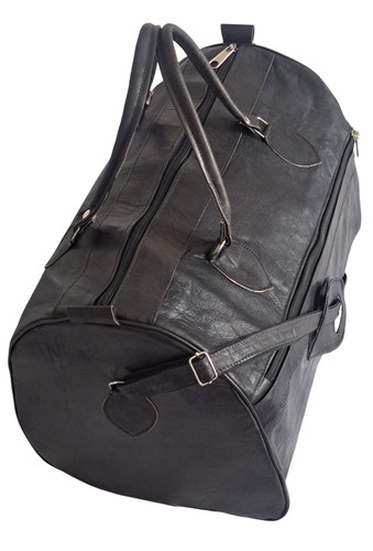 Sac cuir véritable noir - en,