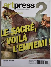 Art Press 2 n°9 Le sacré, voilà l’ennemi ! The Sacred, that is the Enemy!