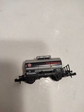 MINITRIX N WAGON CITERNE TEXACO  BEL ETAT