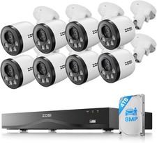 ZOSI 4K Kit Caméra de