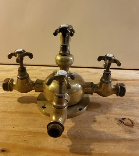 Mélangeur douche ancien en - mélangeur, de