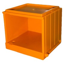 PLAYMOBIL CLAPIER LAPIN CAGE JAUNE ORANGE 30222242 30242190 5123
