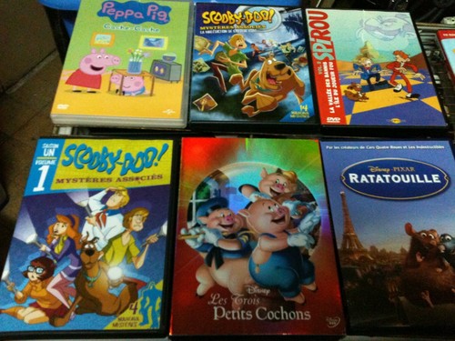 Lot dvds dessin animes - de,