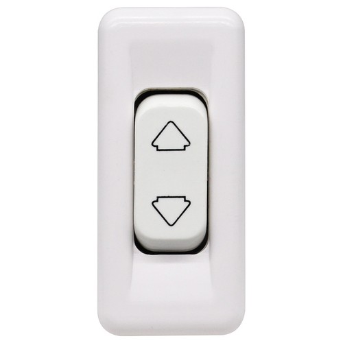 Double bouton blanc sels - double,