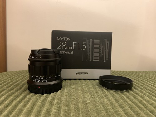 Voigtlander nokton 28mm nikon - nokton,