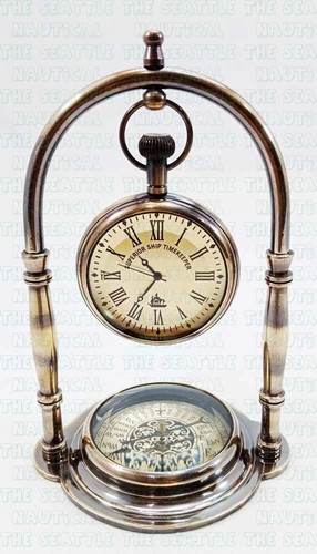 Horloge bureau laiton de - en,