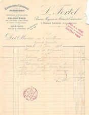 1908 ENTREPRISE GENERALE DE