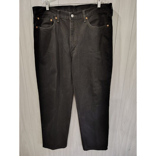 Men levi 550 black denim - black,