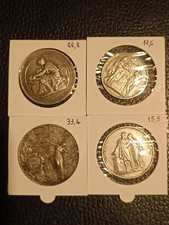 médaille argent massif de