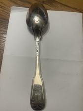 Superbe cuillère argent XVIII  Cuillères fermier generaux avec blason